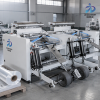 Machine automatique de fabrication de sacs à double soudure étoilée, ligne de production de sacs en plastique haute vitesse