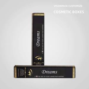 Bas quantité minimale de commande Cosmétique Carré Clair Mascara Bouteille Eyeliner Paquet Couvercle Noir Slant Top Eyeliner Tube <span class=keywords><strong>Blanc</strong></span> <span class=keywords><strong>Feutre</strong></span> Pointe Brosse Logo Étiquette - Product Image 5