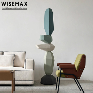 WISEMAX mobili arte moderna scultura per la casa decorazione d'interni hotel lobby camera da letto <span class=keywords><strong>arredamento</strong></span> in legno arte decorazione scultura - Product Image 3