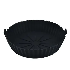 Vaporisateur d'huile d'olive avec moule AirFryer en silicone Molde De Silicona Para Freidora De Aire Doublures de friteuse à air en silicone pour cuisine