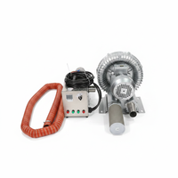 Souffleur d'air chaud portable 7,5KW-10KW 380V, chauffage électrique industriel pour le chauffage des chantiers et l'élimination de l'humidité
