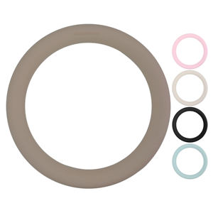 Mancuernas de Silicona y Hierro Fundido con Anillo, Elegantes y Duraderas, Antideslizantes y Fáciles de Limpiar, para Yoga y Pilates - Product Image 1