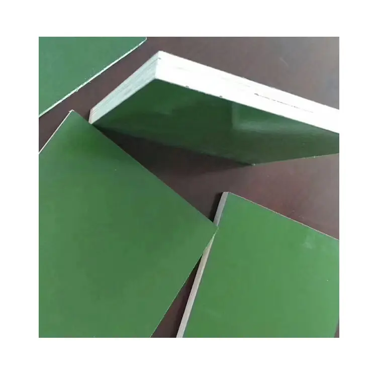 Высококачественная Зеленая Круглая ПП пленочная фанера высокого качества 6 мм