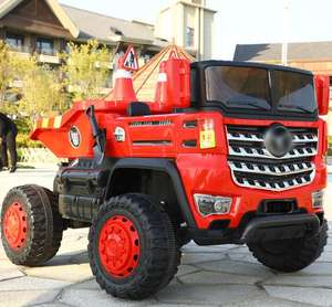 Camion à benne basculante de chantier télécommandé pour enfants, haute qualité, vente en gros, tracteur électrique pour enfants, batterie, deux moteurs - Product Image 3