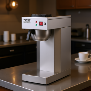 Cafetera eléctrica comercial Vevor de 12 tazas con jarra térmica para uso en restaurantes, oficinas o cafeterías - Product Image 2