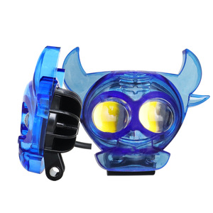 QideWin Bullhead Motorcycle <b>Spotlights</b> Blue Shell Led Projector 12V For Electric Vehicle Headlight Retrofit - Product Image 5
