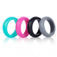 Vente chaude Tendance Hommes Designer Anneau Rond En Caoutchouc De Silicone Doigt Dinde Anneaux
