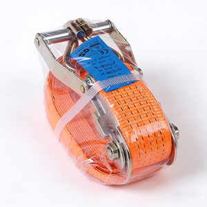 Sangles <span class=keywords><strong>d</strong></span>'<span class=keywords><strong>arrimage</strong></span> à cliquet durables de 38 mm de large avec doubles crochets en J pour le transport de motos et de fourgons de livraison pour Google - Product Image 6