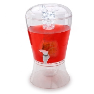 <span class=keywords><strong>Distributeur</strong></span> en plastique pour boissons, presse-agrumes, <span class=keywords><strong>distributeur</strong></span> de boissons, avec noyau de glace et infuseur, <span class=keywords><strong>prix</strong></span> personnalisé, ml - Product Image 3