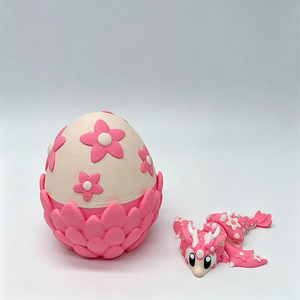 Piccole Uova di Drago 3D con Drago all'Interno, Mini Draghi Volanti con Occhi e Ali, Decorazioni per Cesti di Pasqua, Set di Mini Uova Animali - Product Image 4
