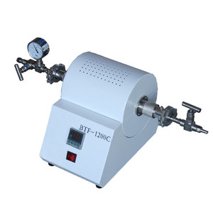 Four rotatif miniature multi-positions SYN 1200 à haute température, petit et <span class=keywords><strong>portable</strong></span>, avec tube en quartz de haute pureté, programmable sur 30 étapes - Product Image 5