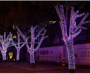 Led nhỏ màu nhấp nháy chuỗi đèn ngoài trời không thấm nước bầu trời sao & cây bầu không khí treo đèn trang trí sao đèn - Product Image 3