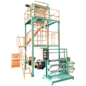 Automatic Plastic film machine blown extrusion Shrink biodegradable blowing machine