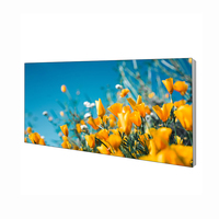 Sannan gros rétro-éclairé boîte à lumière fond en aluminium LED dynamique boîte à lumière affiche cadre clignotant boîte à lumière