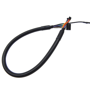 OEM Lengte Kabelboom Beide Einden 10-pins 2.54mm Pitch Dupont Connector Met M3 GND Ring Lug Aarding Kabel voor Industriële Module - Product Image 3