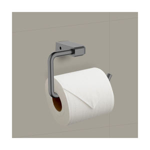 Vente en gros d'essuie-tout mural Sus304 en acier inoxydable noir mat moderne Porte-rouleau d'essuie-tout pour la maison l'hôtel et la salle de bain - Product Image 6