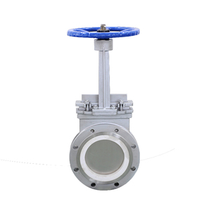 Válvula de Compuerta Tipo Cuchilla SONGO DN250 con Volante, Acero Inoxidable SS304/SS316, Resistente al Desgaste, con Brida y Tipo Lug - Product Image 5