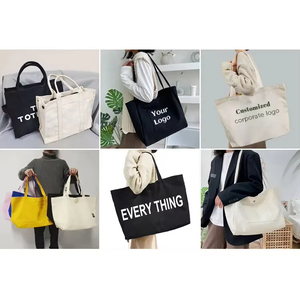 Sac fourre-tout de <span class=keywords><strong>plage</strong></span> en <span class=keywords><strong>toile</strong></span> de coton de grande capacité, robuste et épais, stéréoscopique, durable, à fermeture éclair, dessin animé pour la <span class=keywords><strong>plage</strong></span> - Product Image 5