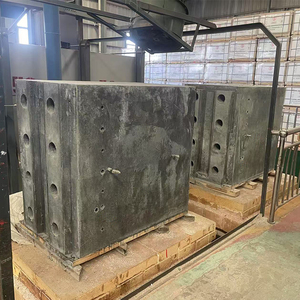 85% Al2O3 khối đúc sẵn chịu lửa cao cho lớp lót lò 1600 ° C giải pháp nguyên khối dễ dàng cắt cài đặt - Product Image 5