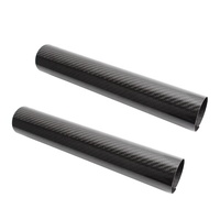 Pour 2024+ KTM GASGAS HUSQVAN FE TE EXC TPI Six Day ES 250 300 450 Pièces de moto Protection de fourche en fibre de carbone