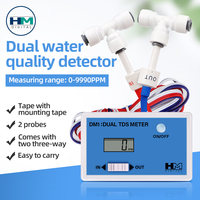 Digital DM1 Dual TDS Monitor Mini Table Online Water Quality Detector Meter With Inlet/Outlet Dual Probe