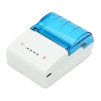 MTP-2 Printer seluler portabel tanpa tinta MINI Printer tiket penerimaan termal Mini 58mm 2 inci genggam