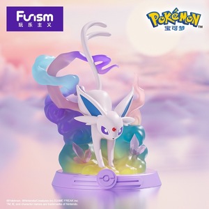 Caja Sorpresa Chx Pokemoned Adventure Eevee Family Suit, Figura de Acción Flareon Espeon Sylveon, Colección de Juguetes, Regalo - Product Image 5