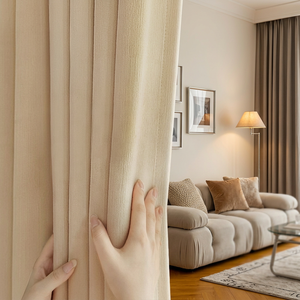 Tende Moderne a Doppio Strato con Design Plissettato a Onde per Finestre di Casa, Hotel <span class=keywords><strong>e</strong></span> Caffè - Product Image 1