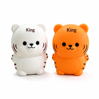 Jouet sensoriel pour chat, personnage de chat blanc et orange, cadeau de bureau original pour enfants et adultes, affichage en magasin, vente en gros
