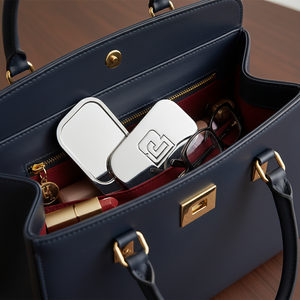 Specchietto Tascabile Girevole, Specchio Compatto in Metallo, <span class=keywords><strong>Giocattolo</strong></span> Antistress e Antiansia con Logo Personalizzabile - Product Image 6