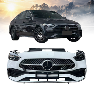 Parachoques Delantero de Plástico ABS para <span class=keywords><strong>Mercedes</strong></span>-Benz Clase C W206 <span class=keywords><strong>C250</strong></span>, con Tornillos, Ajuste Universal, 1 Año de Garantía - Product Image 3