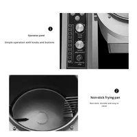 Robot de cuisine intelligent à tête unique Équipement de cuisine commercial entièrement automatique pour le riz frit directement du fabricant