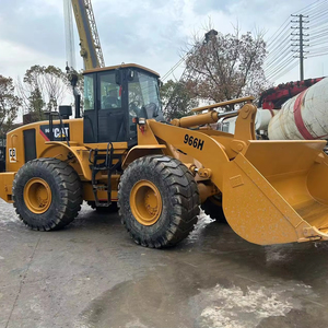 Second <b>Hand</b> High Quality CAT 966H Wheel Loader 2020 Model 15 Ton Rated Load 92KW Power Gearbox Stable Engine System 2500 Hours - Product Image 1