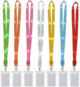 Promotional <b>Lighting</b> Flashing LED Lanyard Luminous Lanyards Glowing LED Necklace - Product Image 1