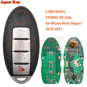 กุญแจรีโมทอัจฉริยะแบบไร้กุญแจ S180144503 KR5TXN1 434MHz PCF7953M 4A สำหรับรถยนต์นิสสัน คิกส์ โร้ก ปี 2018 2019 2020 2021 - Product Image 1