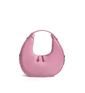 the new pink customizable ladies brand women shoulder bags high quality pu leather mini handbags