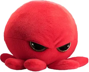 NEW Adorable Super Soft Octopus Plush Stuffed Animal Toy Glitter Eyes Unique Gift for Kids and Adults