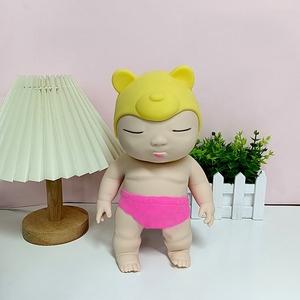 Muñeca Natasha de Tamaño Palma de la Mano, Juguete Antiestrés de TPR Suave Relleno de Arena, de Rebote Lento, para Aliviar la Ansiedad - Product Image 5