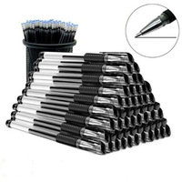 Vente en gros bon marché Stylo à bille neutre en plastique à encre gel Papeterie pour étudiants pour bureau 3 couleurs Stylo à tête de tube aiguille