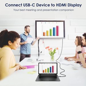 Cable <span class=keywords><strong>USB</strong></span> C a <span class=keywords><strong>HDMI</strong></span> con Carcasa <span class=keywords><strong>de</strong></span> Aluminio y Trenzado <span class=keywords><strong>de</strong></span> Nailon, Compatible con 4K60Hz, <span class=keywords><strong>Adaptador</strong></span> <span class=keywords><strong>de</strong></span> Video Tipo C a <span class=keywords><strong>HDMI</strong></span> para Laptop, Uso en Oficina y Hogar - Product Image 4