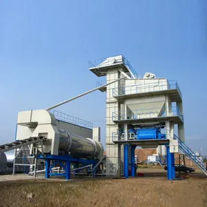 Hot mix bitum nhà máy di động cơ sở containerized trạm 240 t/h cho chất lượng cao nhựa đường đường