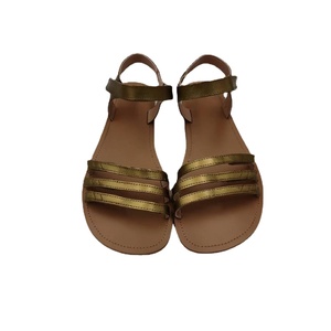 TipsieToes – sandales d'été en cuir véritable pour femmes, chaussures de sport plates décontractées à la mode - Product Image 6