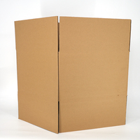 Cajas de Cartón Resistentes Reciclables para Envíos, Cajas de Cartón Corrugado Marrón para Envíos Postales, Mudanzas y Transporte