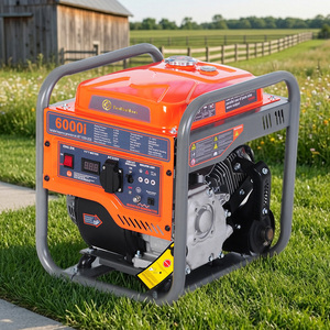 Groupe électrogène portable à essence 8L 4,5 kW à châssis ouvert 230V à fréquence variable intelligente monocylindre 4 temps - Product Image 1