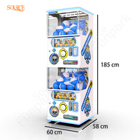 Machine à capsules Gacha japonaise à monnayeur SOURE, distributeur de bonbons, cartes et jouets pour fêtes d'enfants