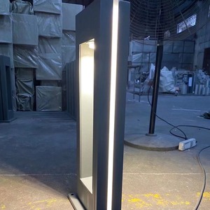 Lawn <b>Lights</b> Aluminum <b>Led</b> <b>Light</b> <b>Sensor</b> Water Resistant Semi Flush Mount 50000 Hours 120 Lm W Ra80 - Product Image 2