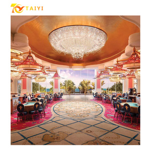 Luxury Noble Casino Gaming Hall Thiết Kế Truyền Thống Thảm Casino Hoa Nhỏ - Product Image 3