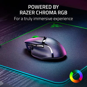 Ratón Inalámbrico para Juegos Razer <span class=keywords><strong>Basilisk</strong></span> V3 <span class=keywords><strong>X</strong></span> <span class=keywords><strong>HyperSpeed</strong></span> con Iluminación RGB Personalizable, Sensor Óptico de 2.4 GHz y 18K DPI con Interfaz USB - Product Image 4
