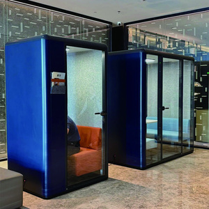 Cabine acoustique insonorisée économique, multi-scènes, facile à installer, cabine mobile silencieuse pour bureau/vente au détail/école - Product Image 5