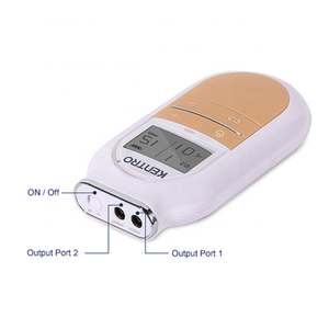 Alat stimulasi otot Unit TENS pijat tubuh mesin terapi <span class=keywords><strong>Digital</strong></span> pemijat otot electrosperator pereda nyeri - Product Image 2